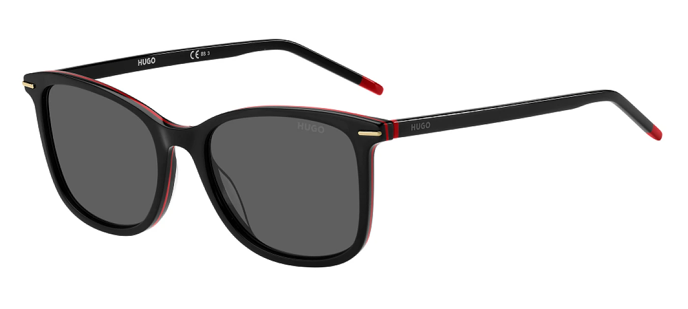 Женские солнцезащитные очки HUGO 1174/S BLACK RED фото 1
