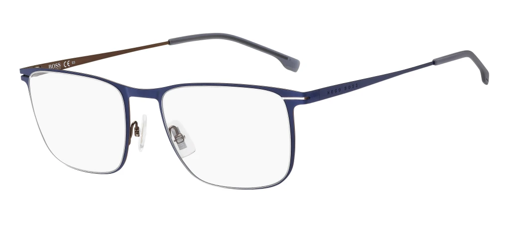 Оправа для очков для зрения Hugo Boss 1246 MT BRZ BL оригинальный размер фото 1
