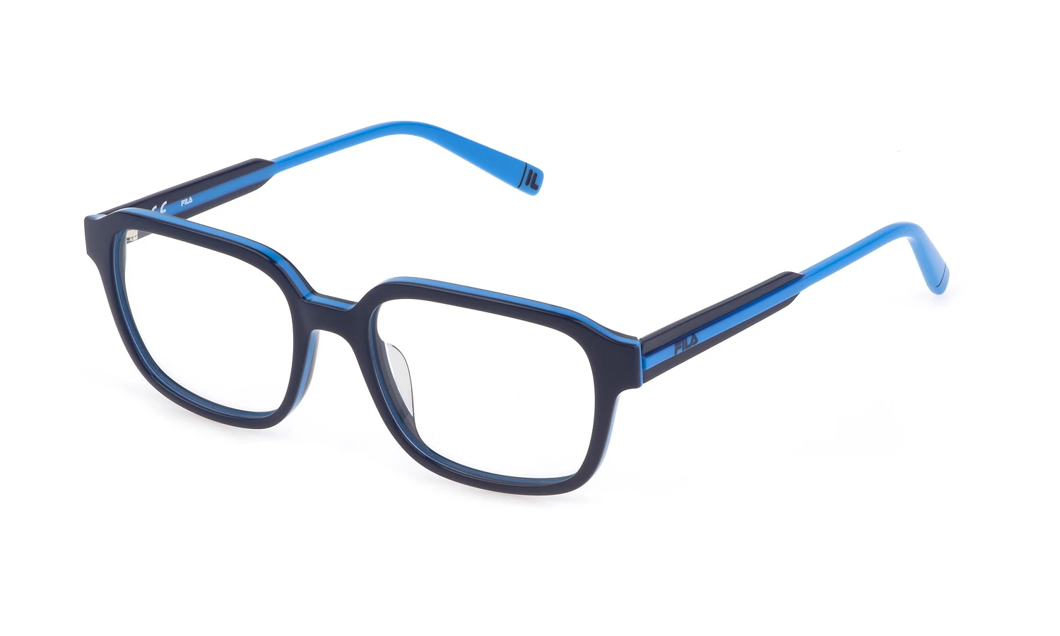 Оправа для очков для зрения FILA I303 SHINY BLUE TOP+AZURE оригинальный размер фото 1