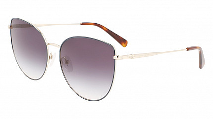 LONGCHAMP 158S GOLD/BLUE