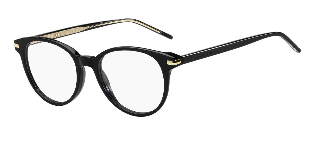 Оправа для очков для зрения Hugo Boss 1270 BLK GOLD оригинальный размер фото 1
