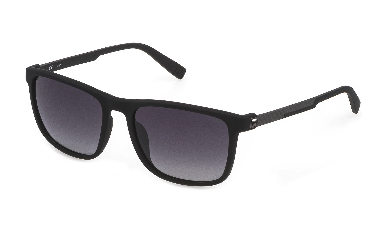 Мужские солнцезащитные очки FILA I124 RUBBERIZED BLACK оригинальный размер фото 1