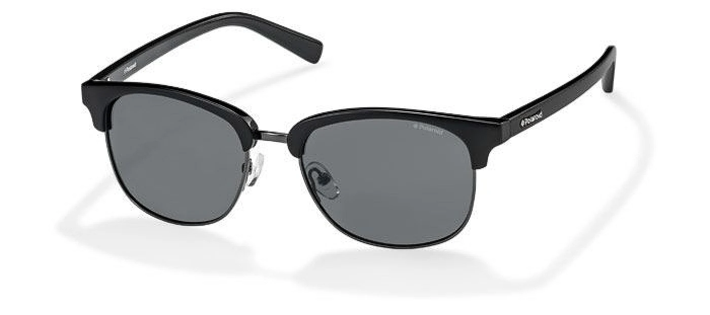 Мужские солнцезащитные очки Polaroid 1012/S BLACK/GREY фото 1