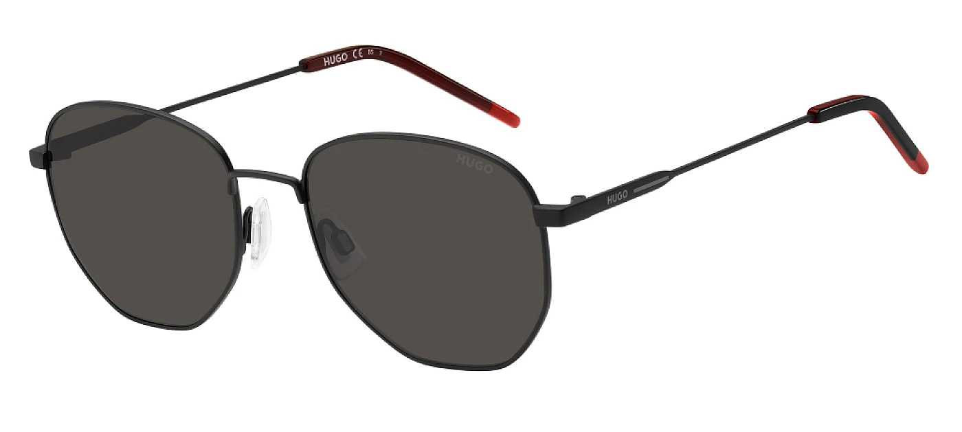 Мужские солнцезащитные очки HUGO 1178/S MTT BLACK фото 1