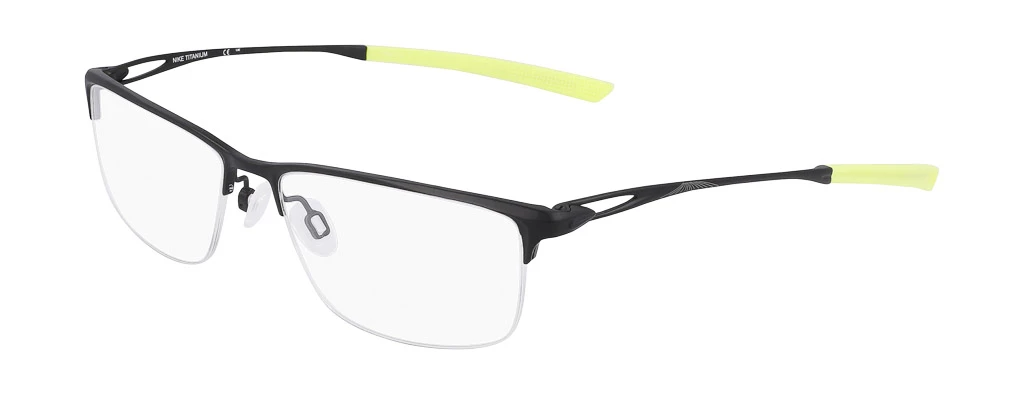 Оправа для очков для зрения NIKE 6064 Satin Black/Volt оригинальный размер фото 1