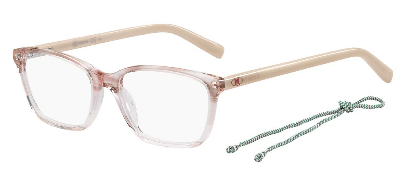 Оправа для очков для зрения MISSONI 0045 PINK HORN фото 1