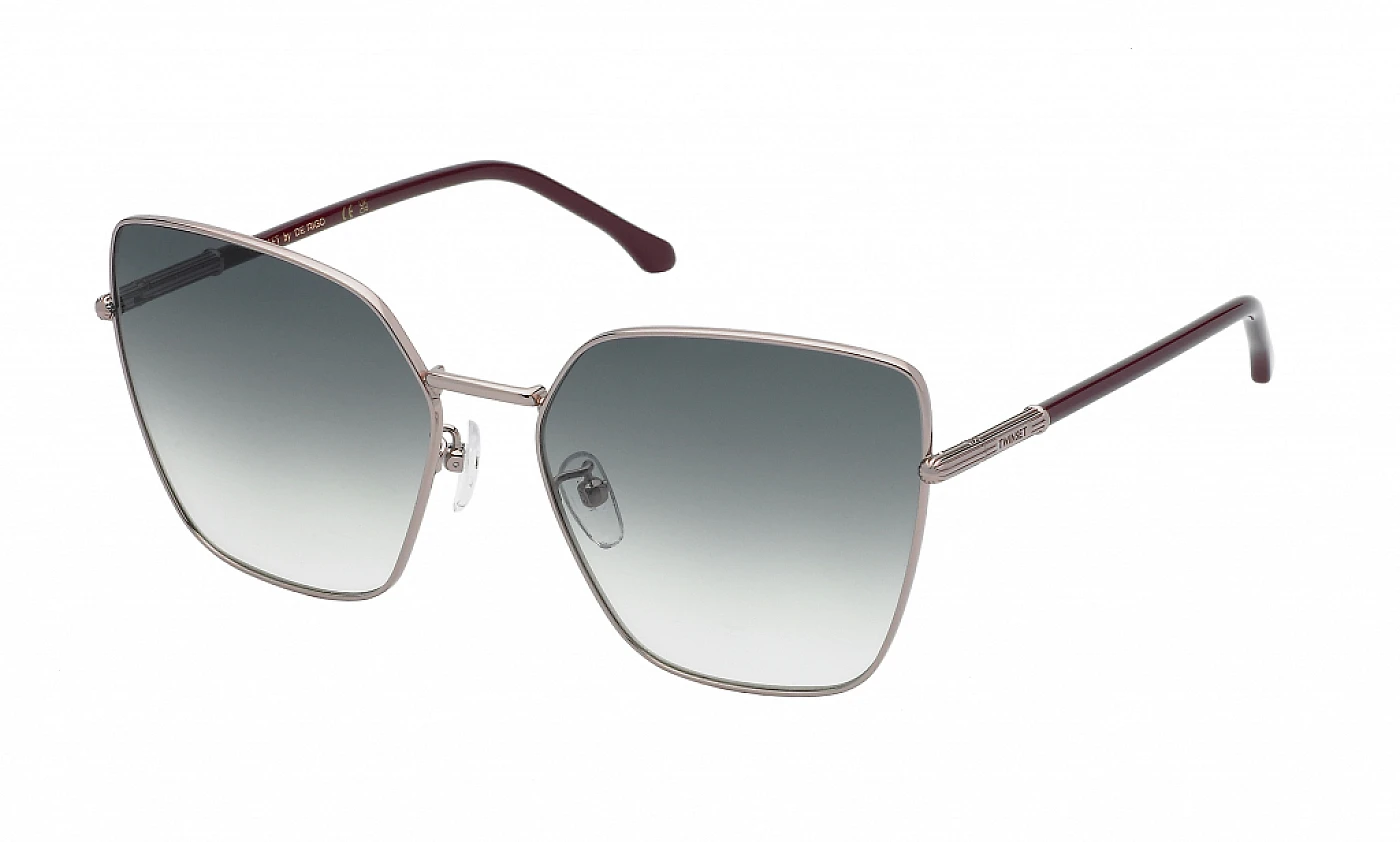 Женские солнцезащитные очки TWINSET W023 SHINY ANTIQUE PINK фото 1
