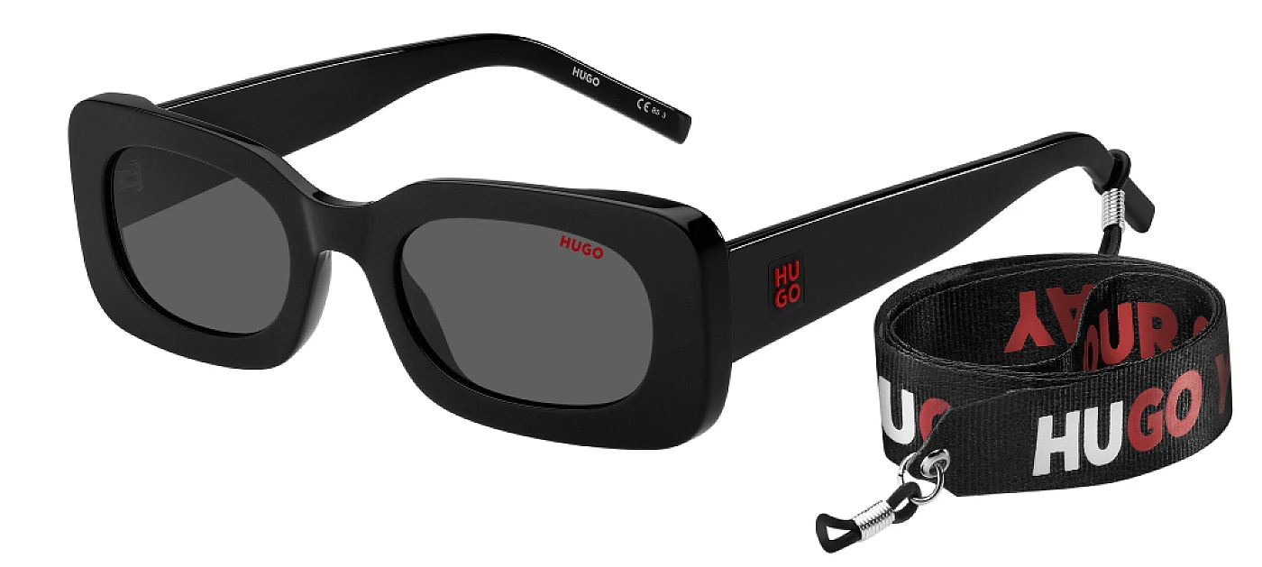 Женские солнцезащитные очки HUGO 1220/S BLACK фото 1