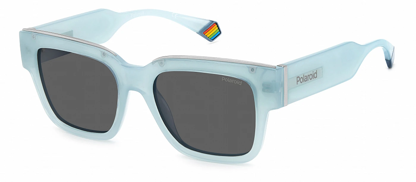 Унисекс солнцезащитные очки Polaroid 6198/S/X AZURE фото 1