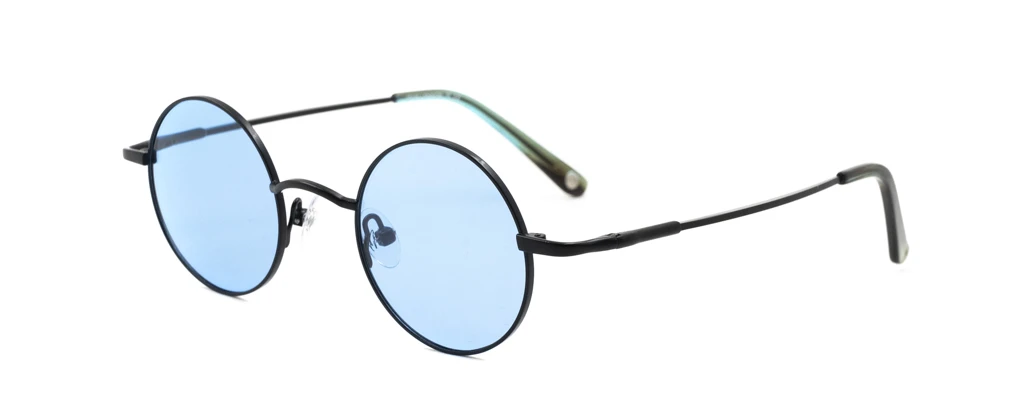 Унисекс солнцезащитные очки JOHN LENNON WALRUS MATT BLACK/BLUE оригинальный размер фото 1
