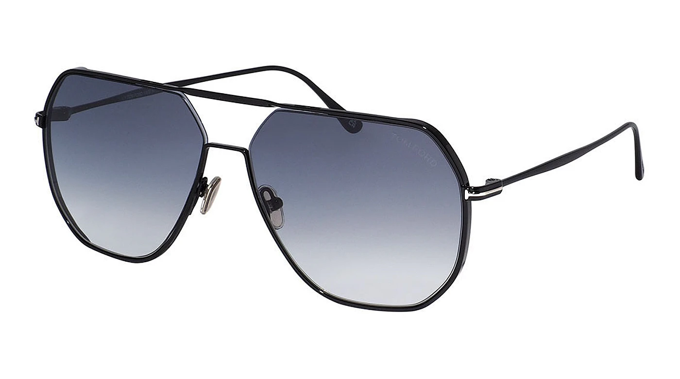 Мужские солнцезащитные очки Tom Ford 852 01B фото 1