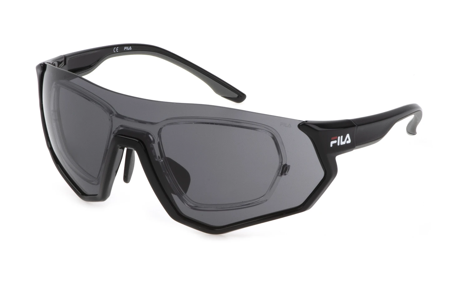 Мужские солнцезащитные очки FILA I199 TOTAL SHINY BLACK оригинальный размер фото 1