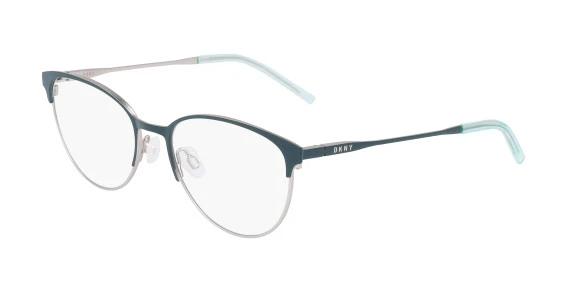 Оправа для очков для зрения DKNY 1030 TEAL / SILVER оригинальный размер фото 1