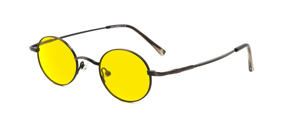 Солнцезащитные очки JOHN LENNON 214 ANTIQUE BROWN/YELLOW оригинальный размер фото 1