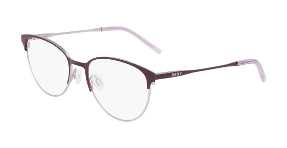 Оправа для очков для зрения DKNY 1030 PLUM / SILVER оригинальный размер фото 1