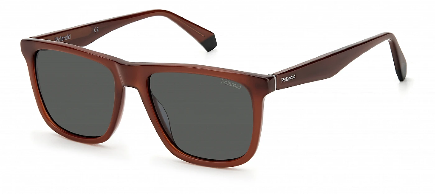 Мужские очки Polaroid 2102/S/X BROWN фото 1