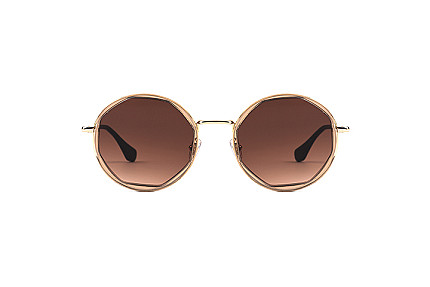GIGIBARCELONA ALBA GOLD & BROWN