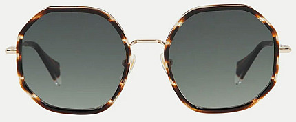 GIGIBARCELONA NIRA Gold & Demi Brown