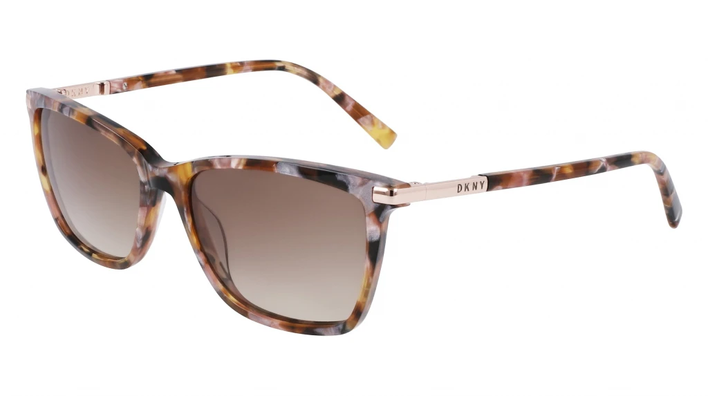 Женские солнцезащитные очки DKNY 539S TORTOISE/PEARLIZED BLUSH оригинальный размер фото 1