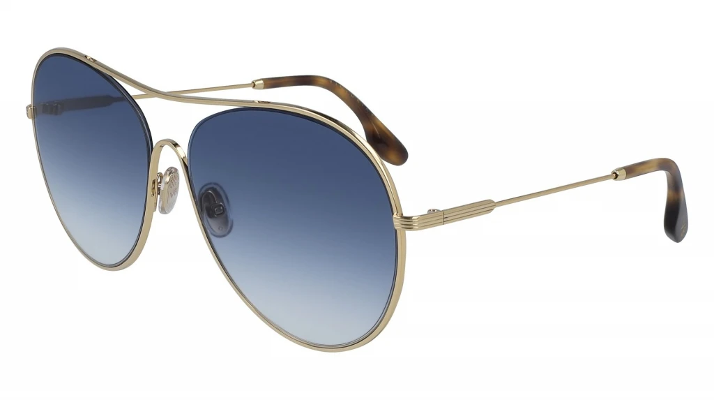 Солнцезащитные очки VICTORIA BECKHAM 131S GOLD/TEAL оригинальный размер фото 1