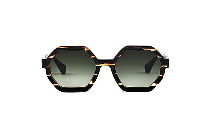 GIGIBARCELONA SHIRLEY TORTOISE BROWN