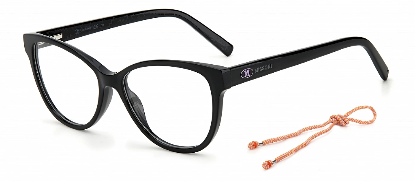 Оправа для очков для зрения MISSONI 0075 BLACK фото 1
