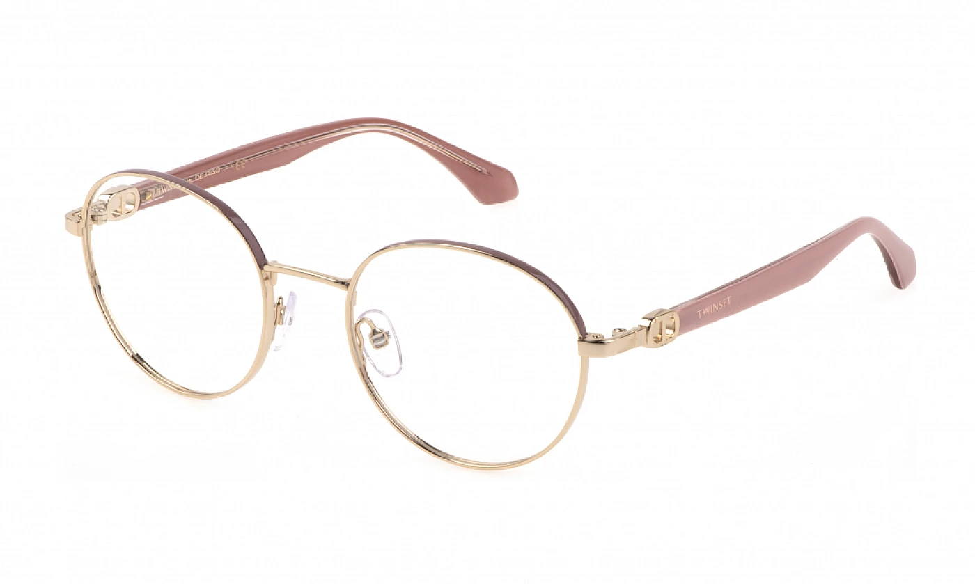 Оправа для очков TWINSET W011 SHINY ROSE GOLD/PINK фото 1