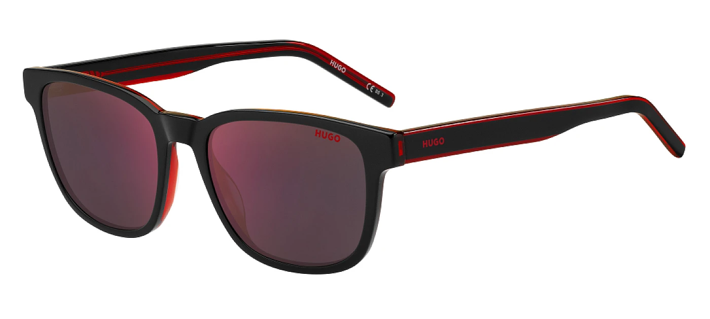 Солнцезащитные очки HUGO 1243/S BLACK RED фото 1