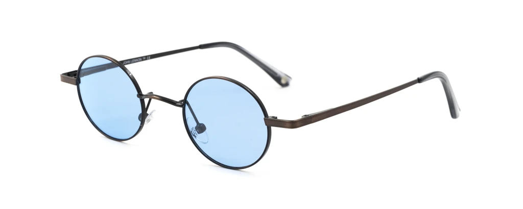 Унисекс солнцезащитные очки JOHN LENNON 260 ANTIQUE BROWN/BLUE оригинальный размер фото 1