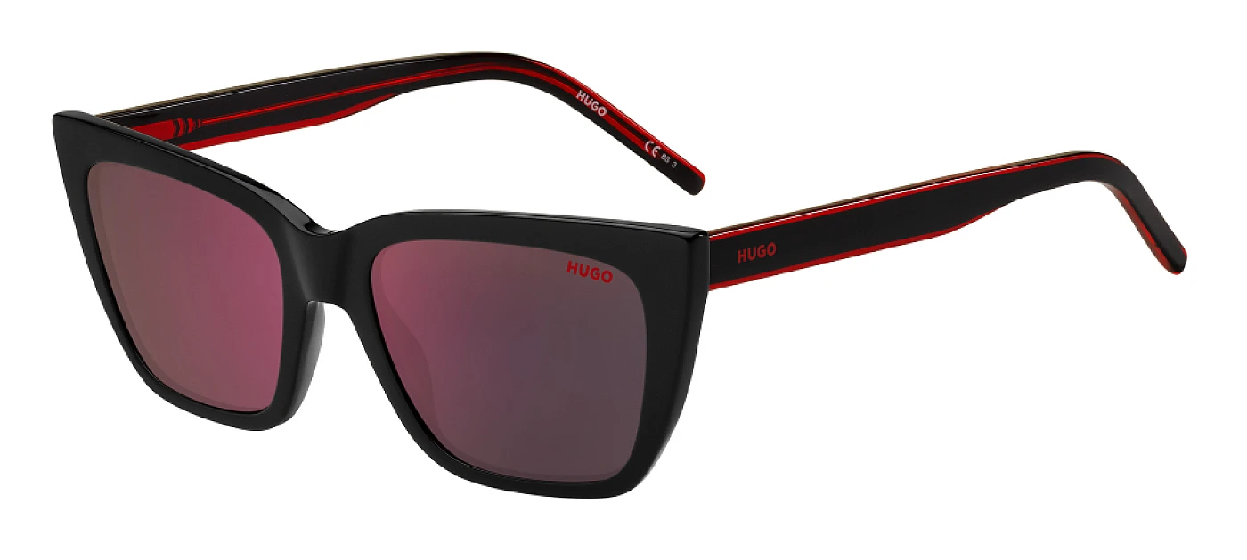 Солнцезащитные очки HUGO 1249/S BLACK RED фото 1