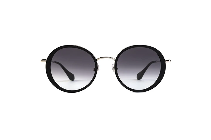 Женские солнцезащитные очки GIGIBARCELONA VENUS SILVER & BLACK оригинальный размер фото 1