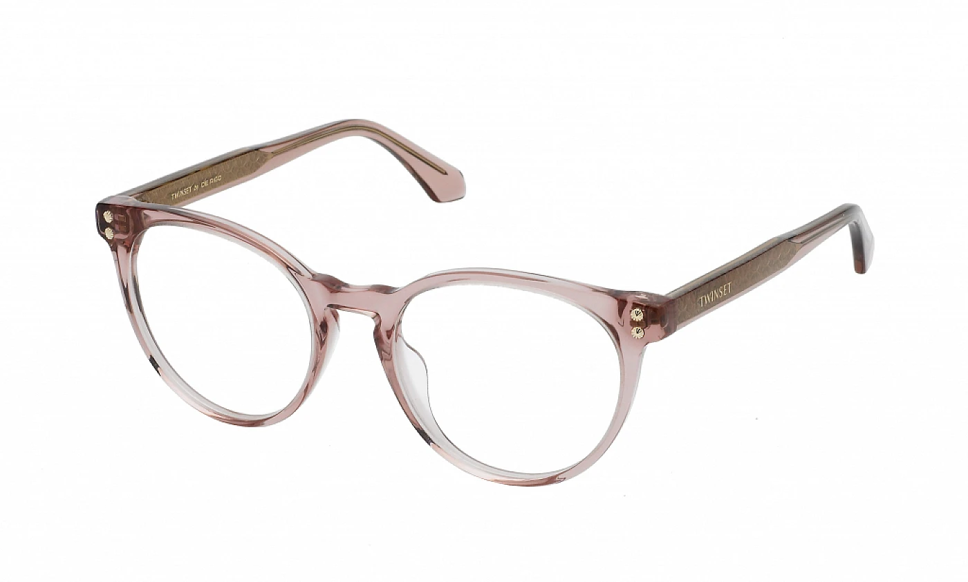 Оправа для очков для зрения TWINSET W012V TRANSP.ANTIQUE PINK фото 1