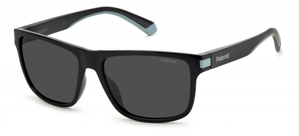 Солнцезащитные очки Polaroid 2123/S BLACKGREY оригинальный размер фото 1