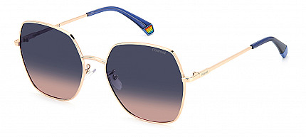 Polaroid 6178/G/S GOLD BLUE