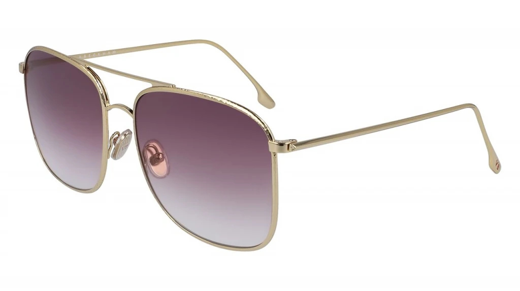 Солнцезащитные очки VICTORIA BECKHAM 202S GOLD/BURGUNDY оригинальный размер фото 1