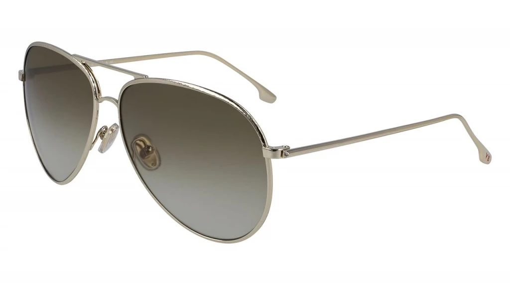 Женские солнцезащитные очки VICTORIA BECKHAM 203S GOLD/KHAKI оригинальный размер фото 1