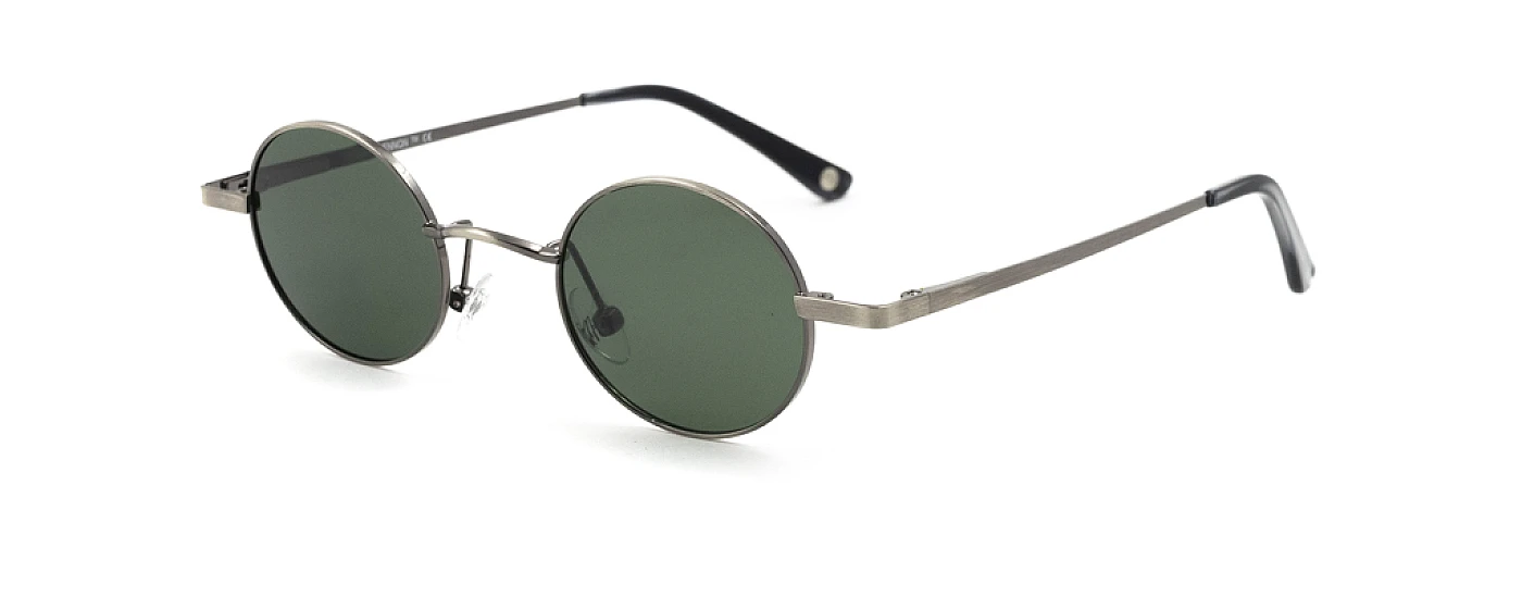 Унисекс солнцезащитные очки JOHN LENNON 260 ANTIQUE SILVER/G15 фото 1