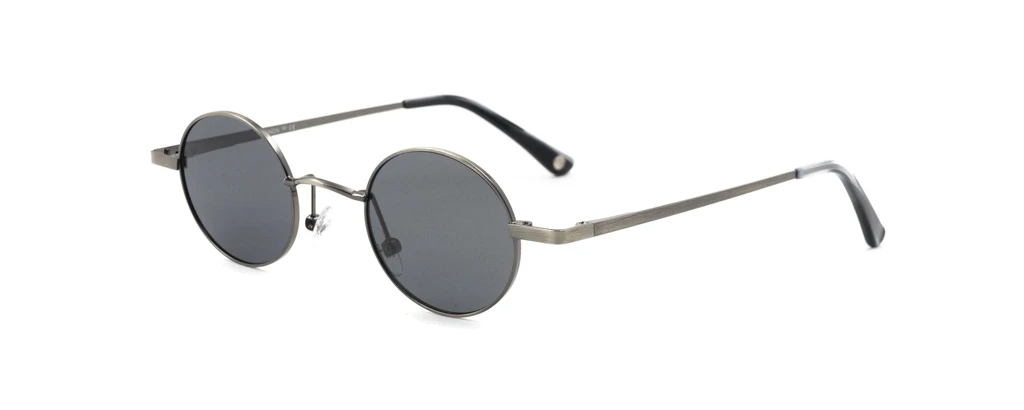 Унисекс солнцезащитные очки JOHN LENNON 260 ANTIQUE SILVER/GREY оригинальный размер фото 1