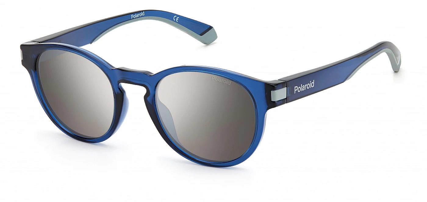Унисекс солнцезащитные очки Polaroid 2124/S BLUE GREY фото 1