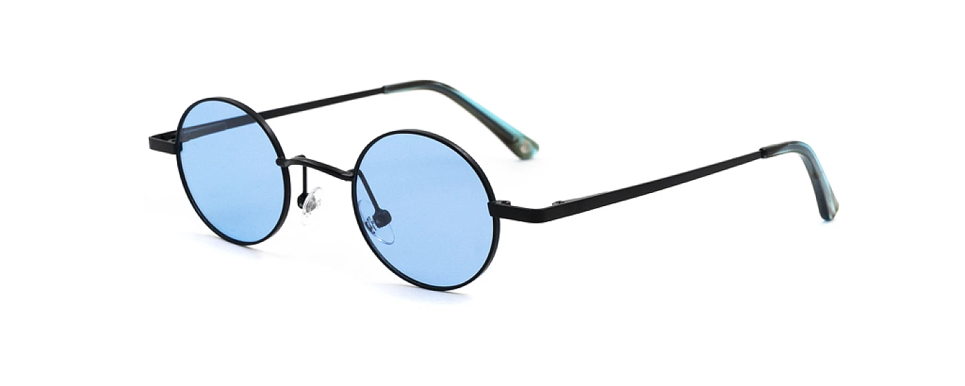 Солнцезащитные очки JOHN LENNON 260 MATT BLACK/BLUE фото 1