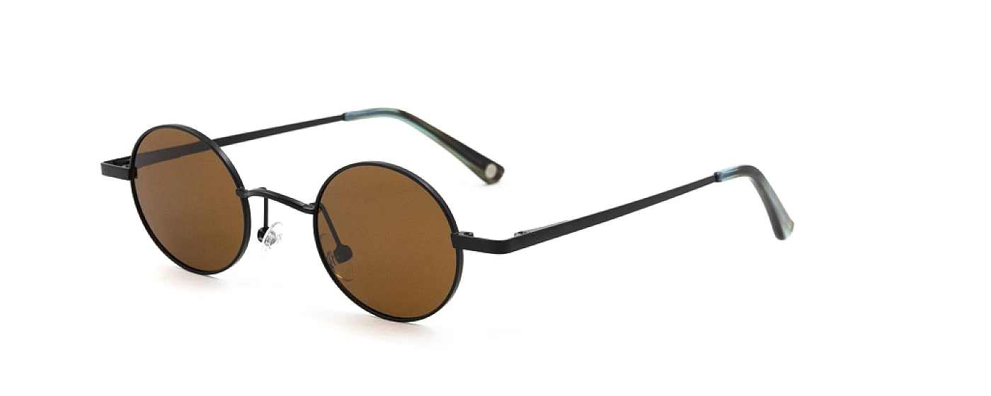 Унисекс солнцезащитные очки JOHN LENNON 260 MATT BLACK/BROWN фото 1