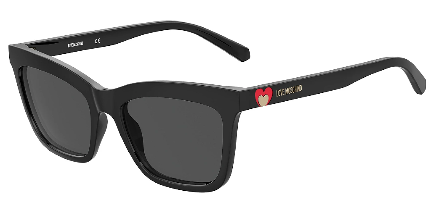 Солнцезащитные очки MOSCHINO LOVE 057/S BLACK фото 1