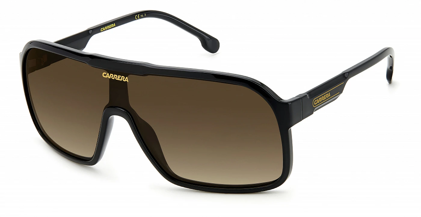 Мужские солнцезащитные очки CARRERA 1046/S BLACK фото 1