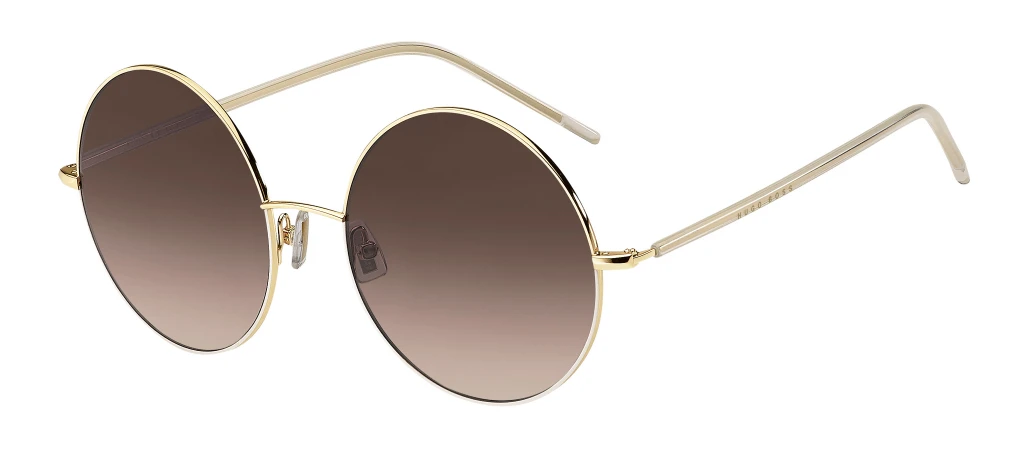 Женские солнцезащитные очки Hugo Boss 1337/S GOLD IVOR оригинальный размер фото 1