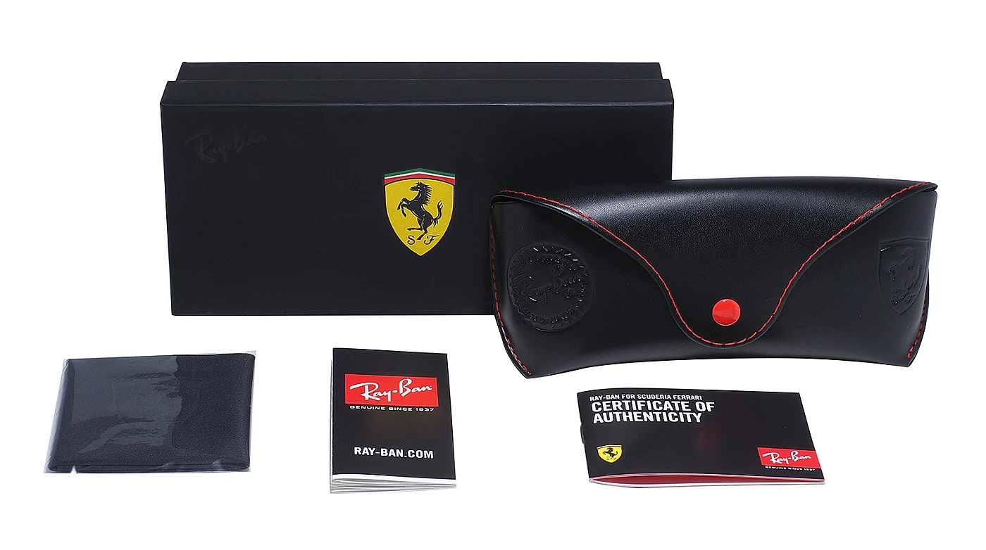 Мужские солнцезащитные очки Ray-Ban Scuderia Ferrari RB 8331M F00171 фото 5