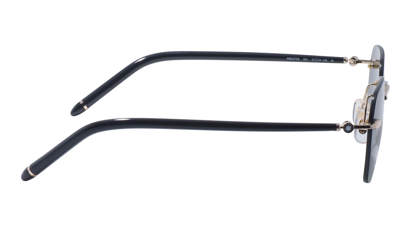 Солнцезащитные очки Montblanc 0270S 001 оригинальный размер фото 3