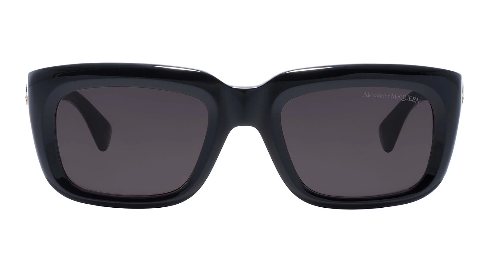 Женские солнцезащитные очки Alexander McQueen 0431S 001 оригинальный размер фото 2