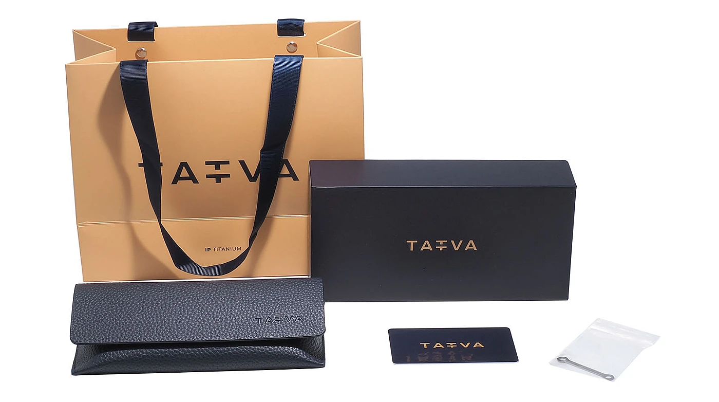 Оправа для очков для зрения Tattva SATURN.RX.BK-G фото 5
