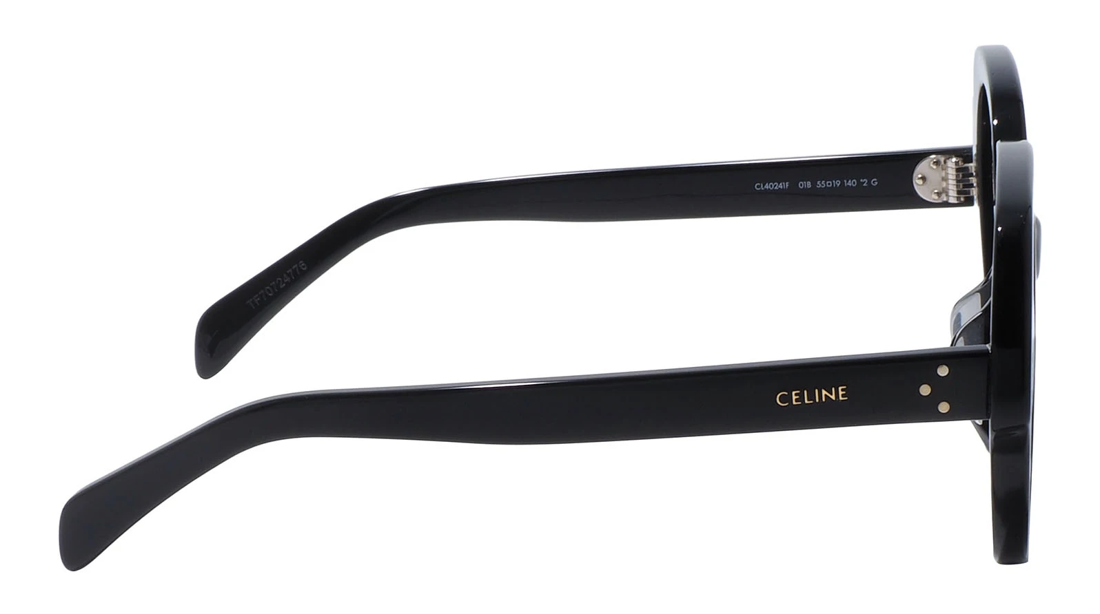 Солнцезащитные очки Celine 40241F 01B оригинальный размер фото 3