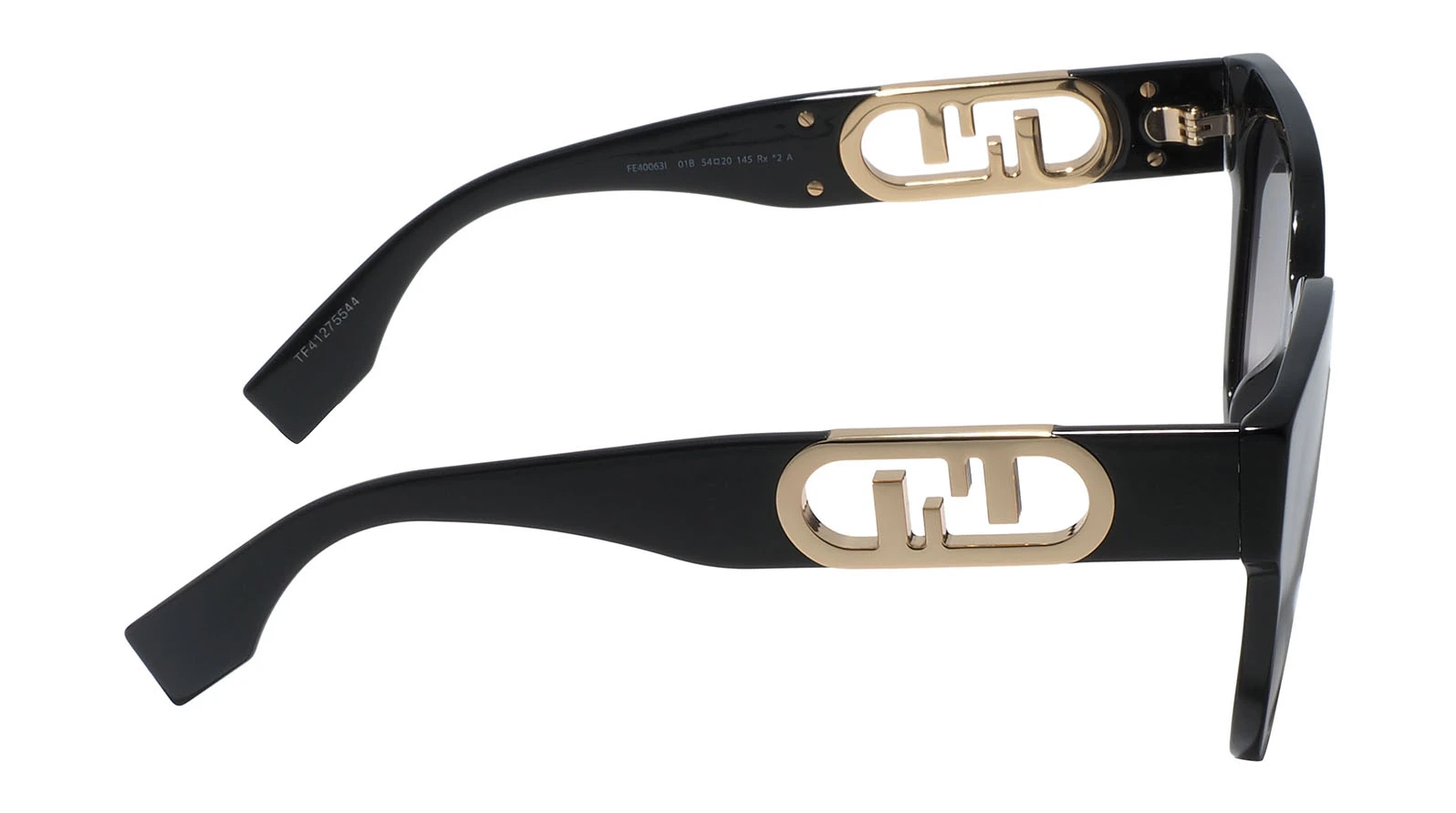 Солнцезащитные очки Fendi 40063I 01B оригинальный размер фото 3